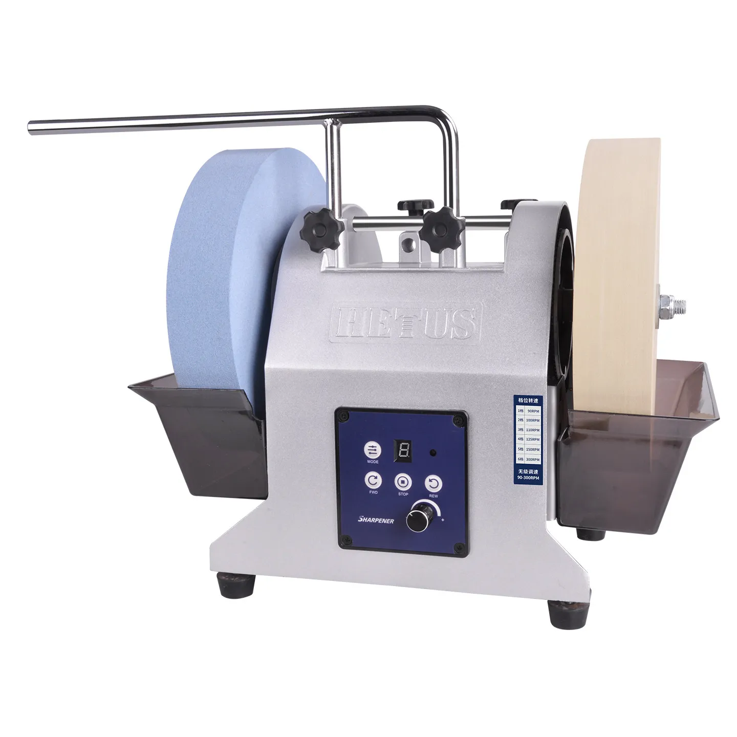 Double Grinding Wheel Electric Knife Grinder Small Household Water Cooled Knife Grinder Commercial Scissors Vegetable Knife Wate