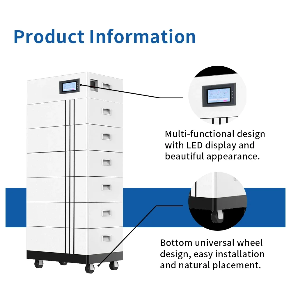 high voltage bms 384v 336v 288v Household Stackable Modular in Parallel Residential Home Energy Storage Lithium Battery Pack