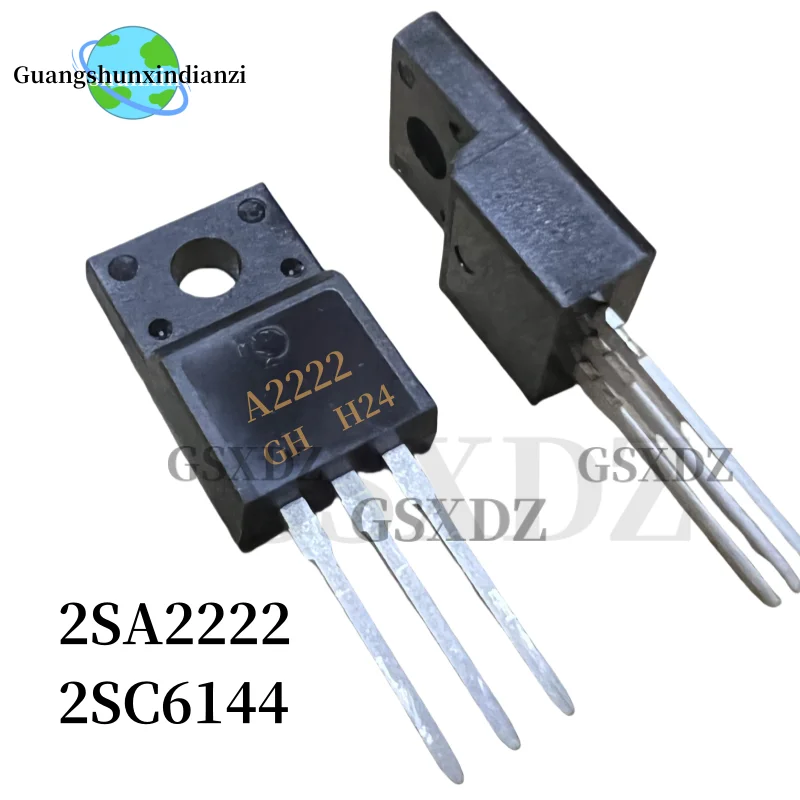 10pcs 2SA2222 2SC6144 TO-220F 5pairs （ 5pcs A2222 + 5pcs C6144）（2SA1837 + 2SC4793）（2SA1930 + 2SC5171 )（2SA2210 + 2SC6082 )