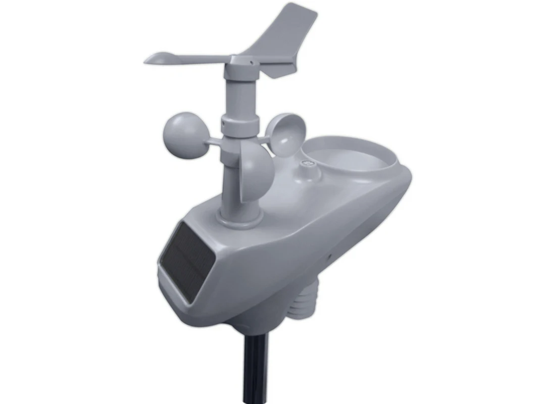 محطة الطقس MISOL / WIFI مع مستشعر يعمل بالطاقة الشمسية لتخزين البيانات اللاسلكية #5