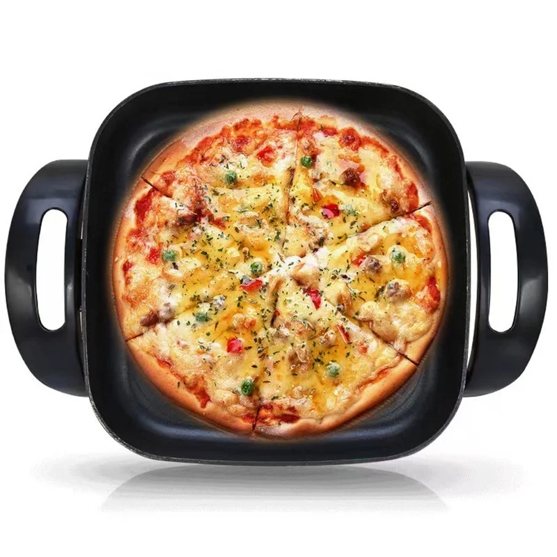 hot selling portable Korean style square 5L electric cooker healthy kitchen nonstick pot ware electric caldron for dormitory