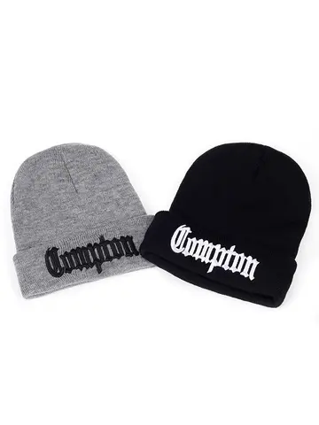 Fashion West beach gangsta nwa compton winter warm fashion Beanies Knitted bonnet Skullies Caps Hip hop gorros knit Hat
