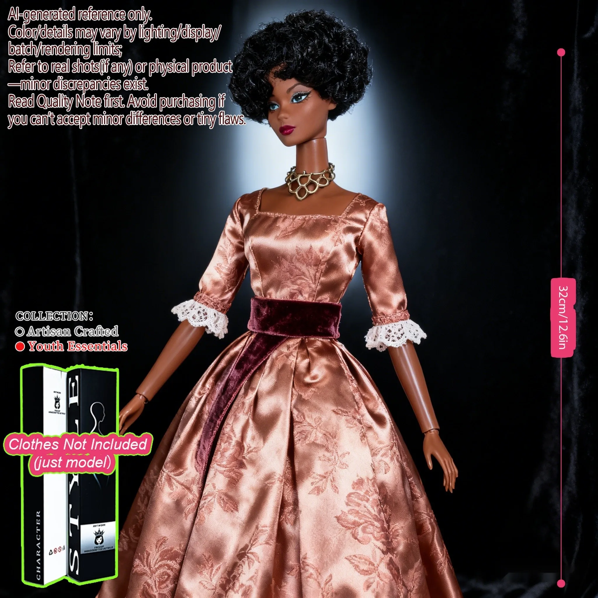 ฟิกเกอร์พรีเมียมขนาด 1/6 ข้อต่อ 12 จุด ขนาด 12.6 นิ้ว ตุ๊กตา BJD เปลี่ยนแต่งหน้าได้ (ไม่มีเสื้อผ้า)