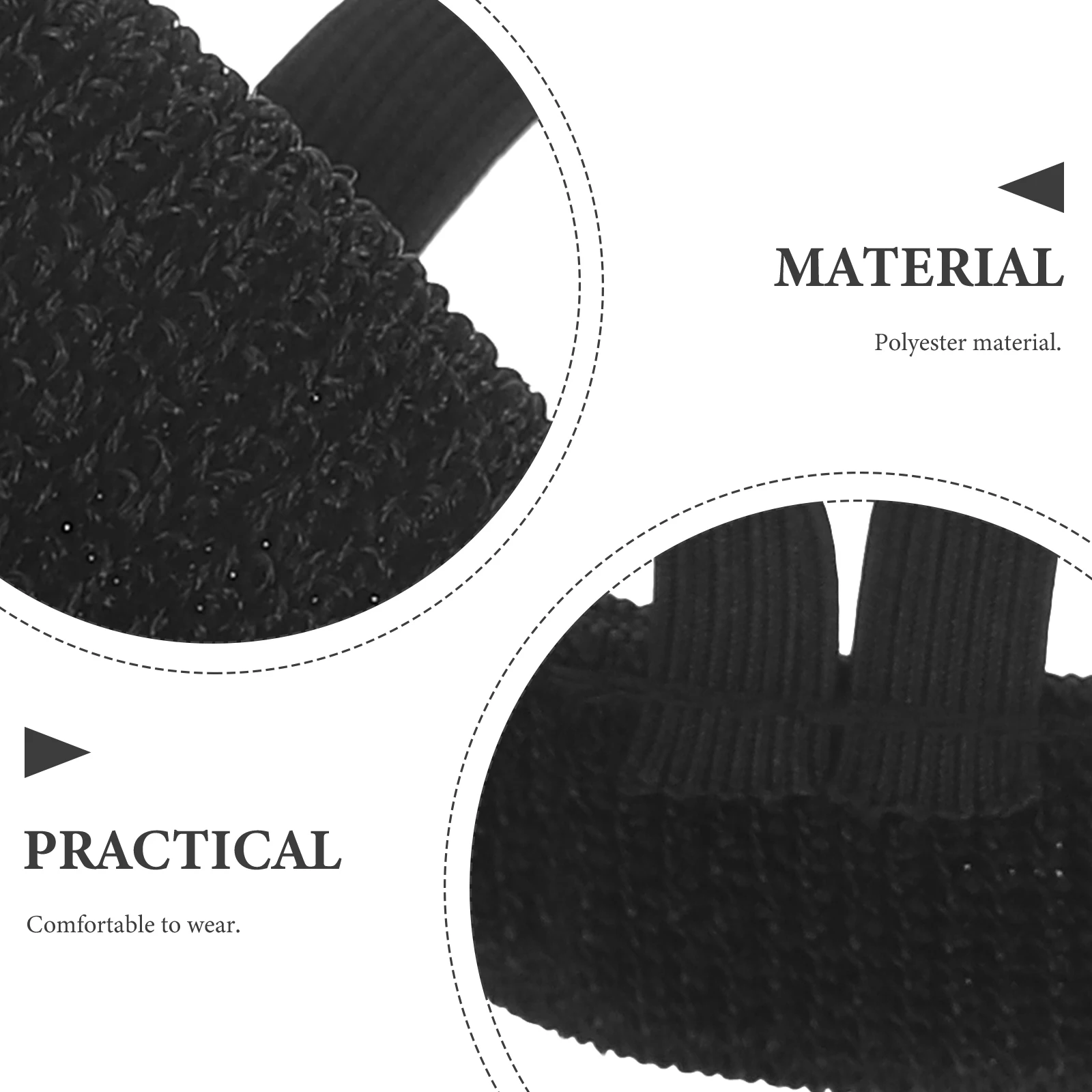 

6Pcs Football Referee Wristband Durable Sliding Side Clip Official Down Indicator Football Gear Wrist Referee Indicator