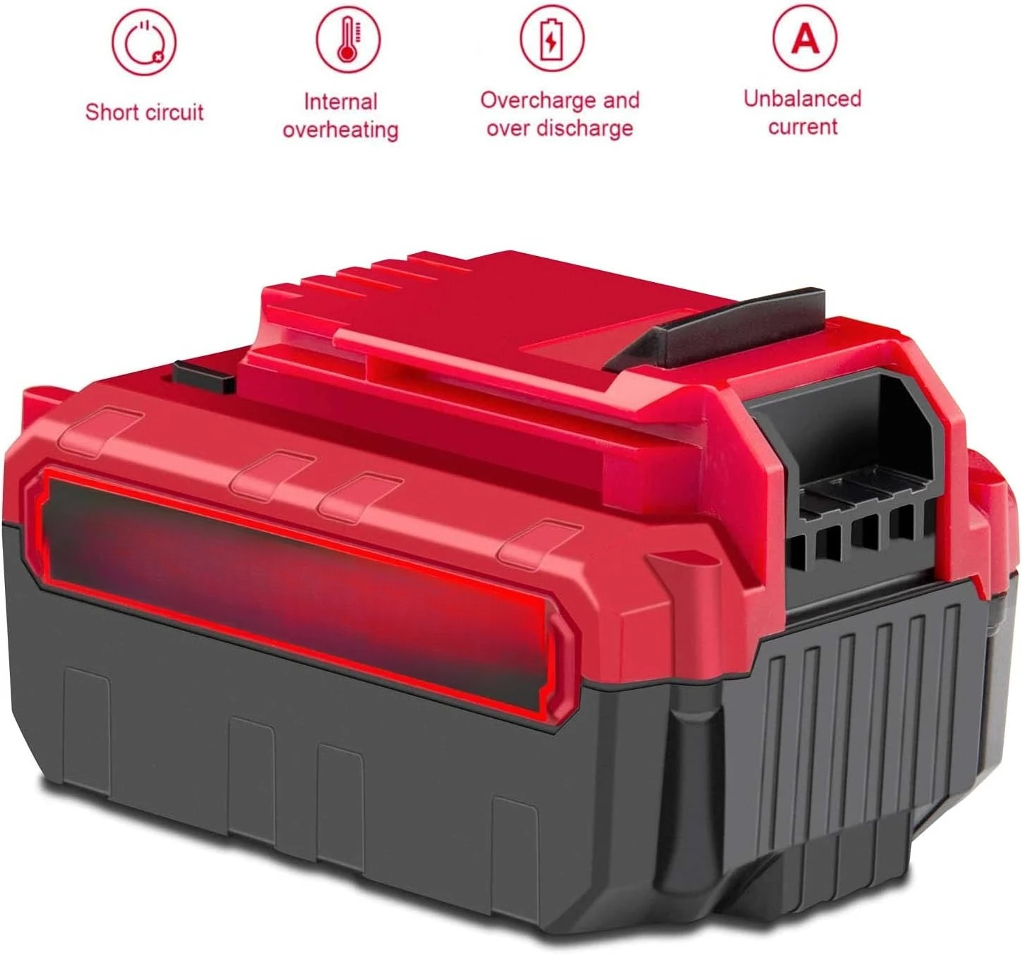 

[2Pack] High-Output 6.0Ah 20V Battery Replacement for Cable 20-Volt Max Lithium Power Tools PCC685L PCC680L PCC682L Batteries
