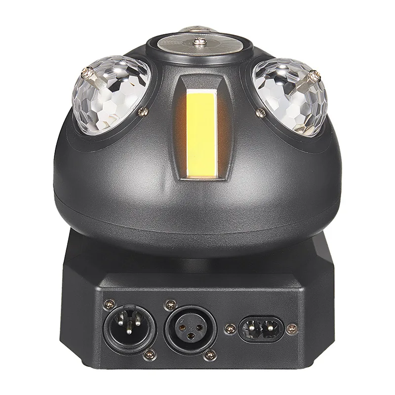 New small planet three-in-one stepless rotating light ED strobe magic ball light KTV bar stage laser light