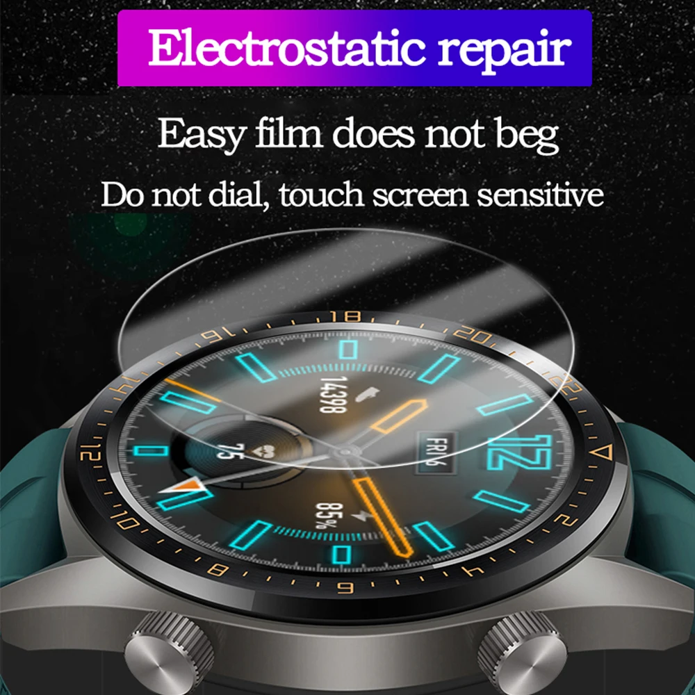Tempered Glass For Samsung Galaxy Watch 4/5/6 40MM 44MM 5pro 45mm Screen Protector Protective Film for Classic 42mm 46mm 43 47mm