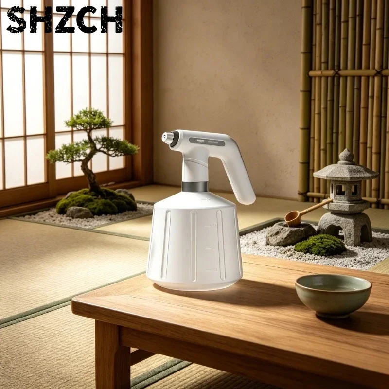 Electric Spray Bottle Pump Mister Sprayer Container Rechargeable High Pressure for Garden Plants Disinfecting Home Compact Pro
