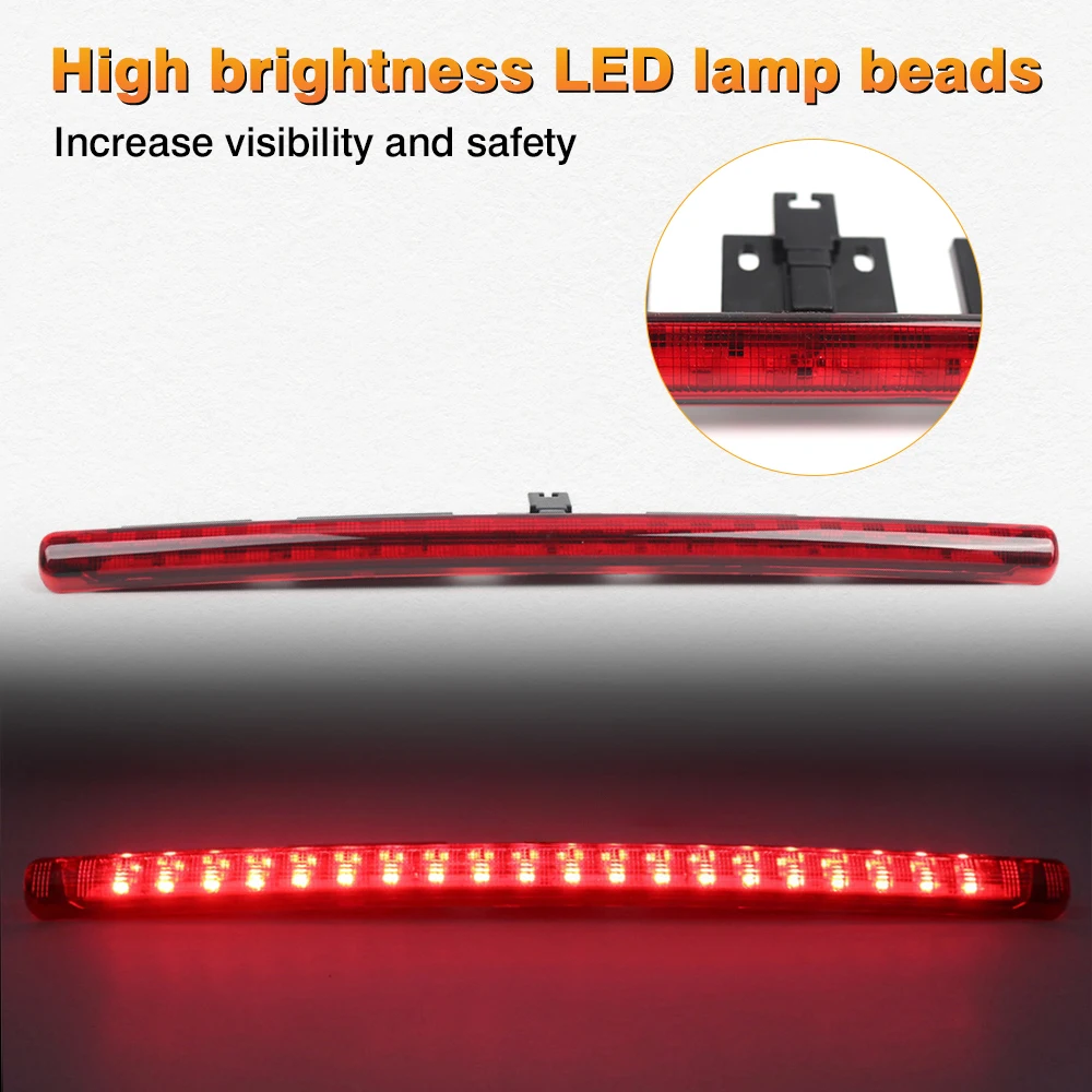 

Автомобильный светодиодный 3-й стоп-сигнал, задний высокий стоп-сигнал 63256961016 63256961015 для 2005 2006 2007 2008 Mini Cooper Convertible R52