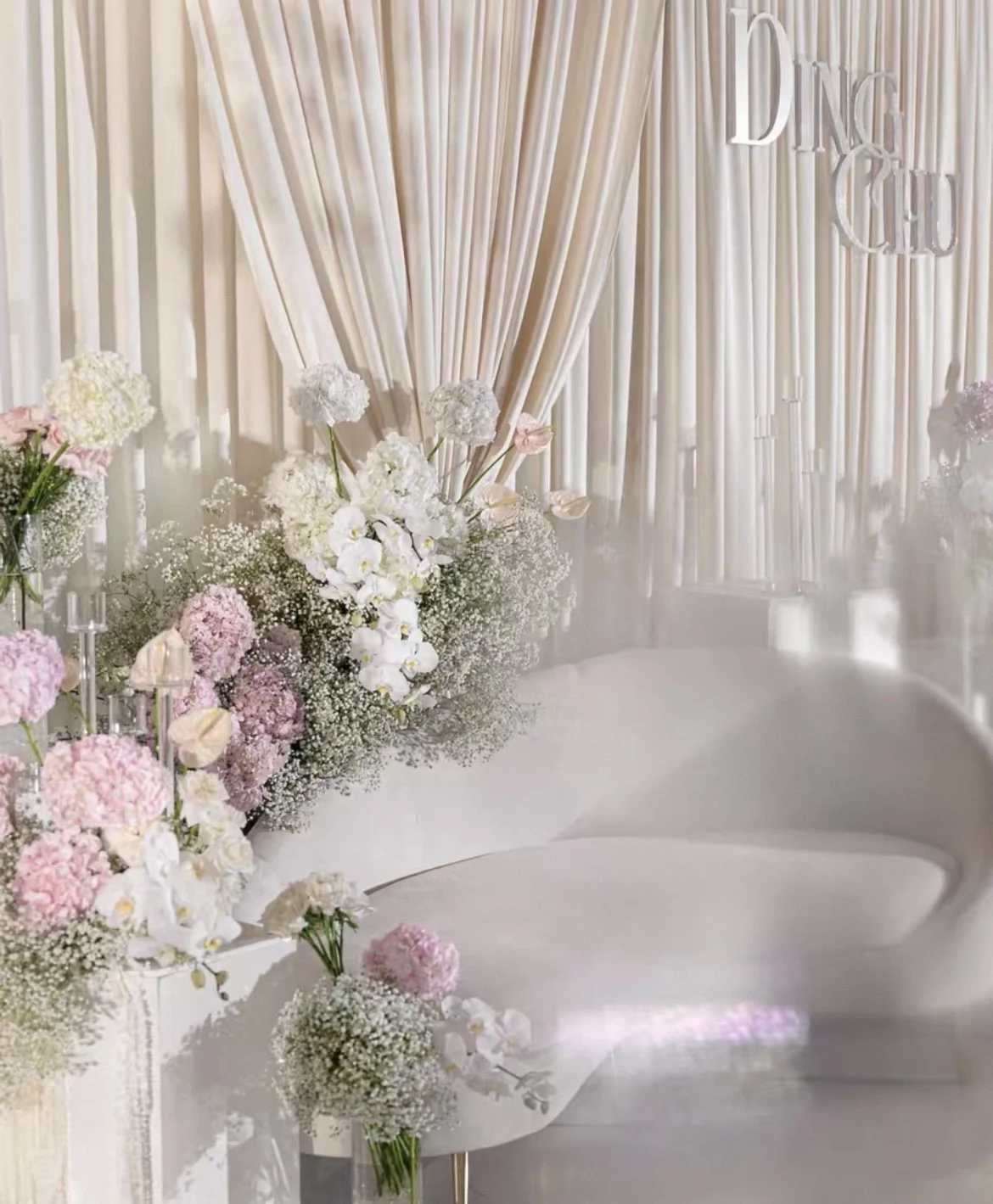 

10 футов x 10 футов, роскошный качественный свадебный фон для мероприятия, вечеринки, банкета, шторы, занавеска для сцены отеля, украшение для драпировки