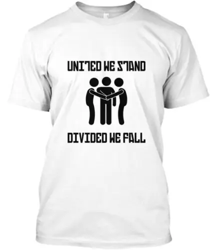 United We Stand T-Shirt, Feito nos EUA, Tamanho S para 5XL