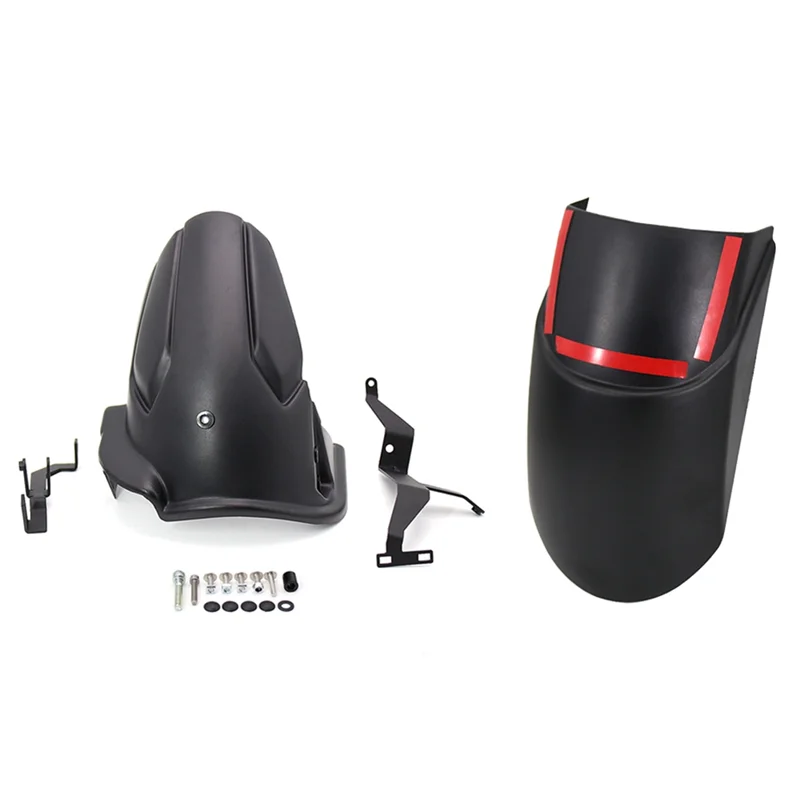 

L38A-Motorcycle Front Rear Fender Guard Rear Tire Hugger Mudguard Fitting For XT 1200 Z XT1200Z Super Tenere 2010-2021