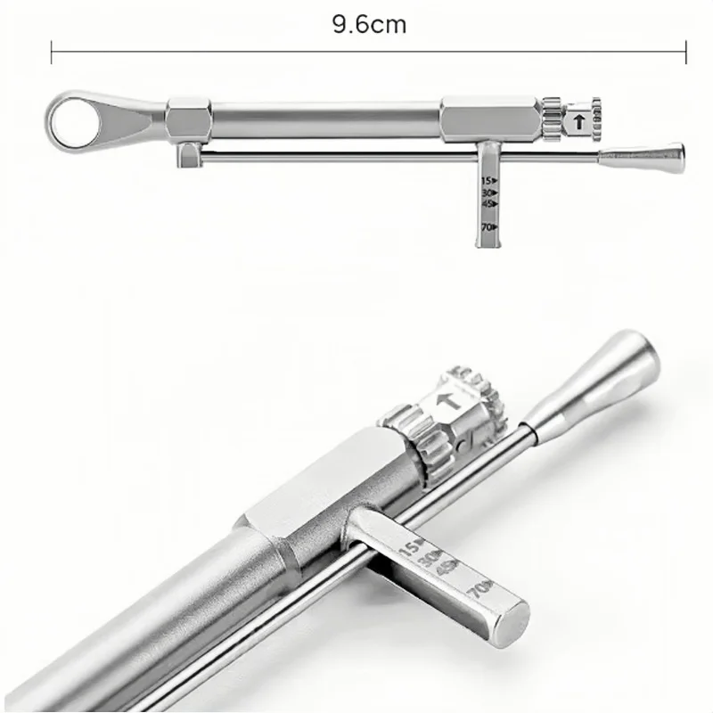 Torque Ratchet Wrench for Dental Implants Guide Plate Restoration Screwdriver Stainless Steel Wrench Dental Care Tools