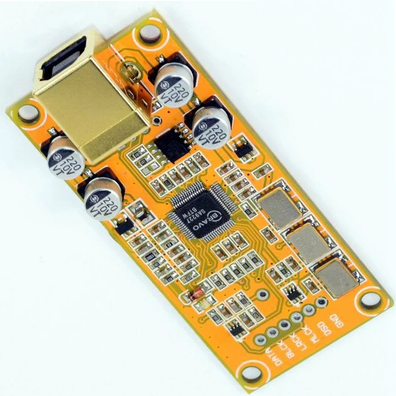 YJ00401 - SA9227 384K 32Bit DAC Daughter Card Support DSD256 Output Can Choose Native Or Dop