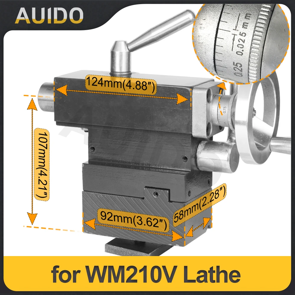 Tailstock kit MT2# Tailstock Quill 210mm Swing Over Bed For WM210V BHC210 HS210 JY210V CTC210 Lathe Spare Parts