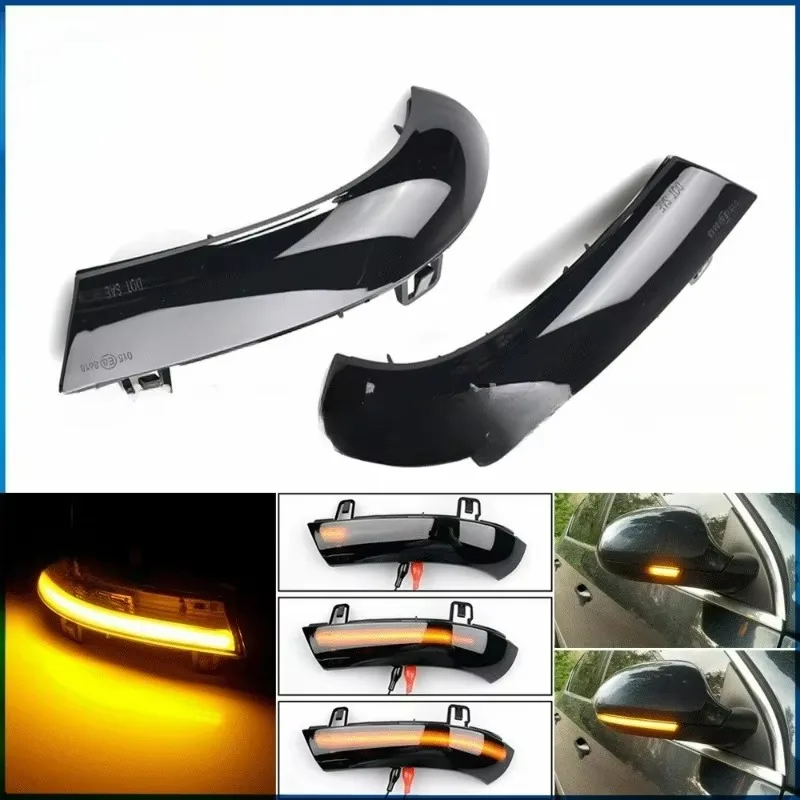 

Tiy 2 шт. для VW GOLF 5 GTI V MK5 Jetta Passat B5.5 B6 Sharan Superb B5 EOS светодиодный указатель поворота зеркала индикатор динамический Blinke