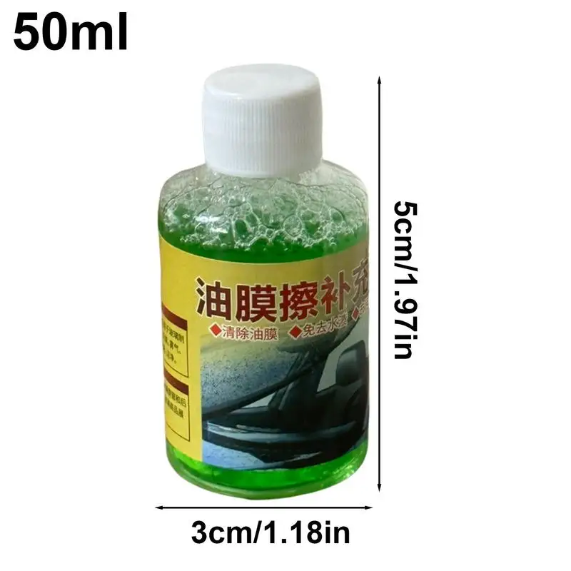 Car Glass Oil Film Remover Cleaning Powerful Windshield Cleaner Car Glass Sponge Cleaning Brush Water Sot Removal Auto Detailin