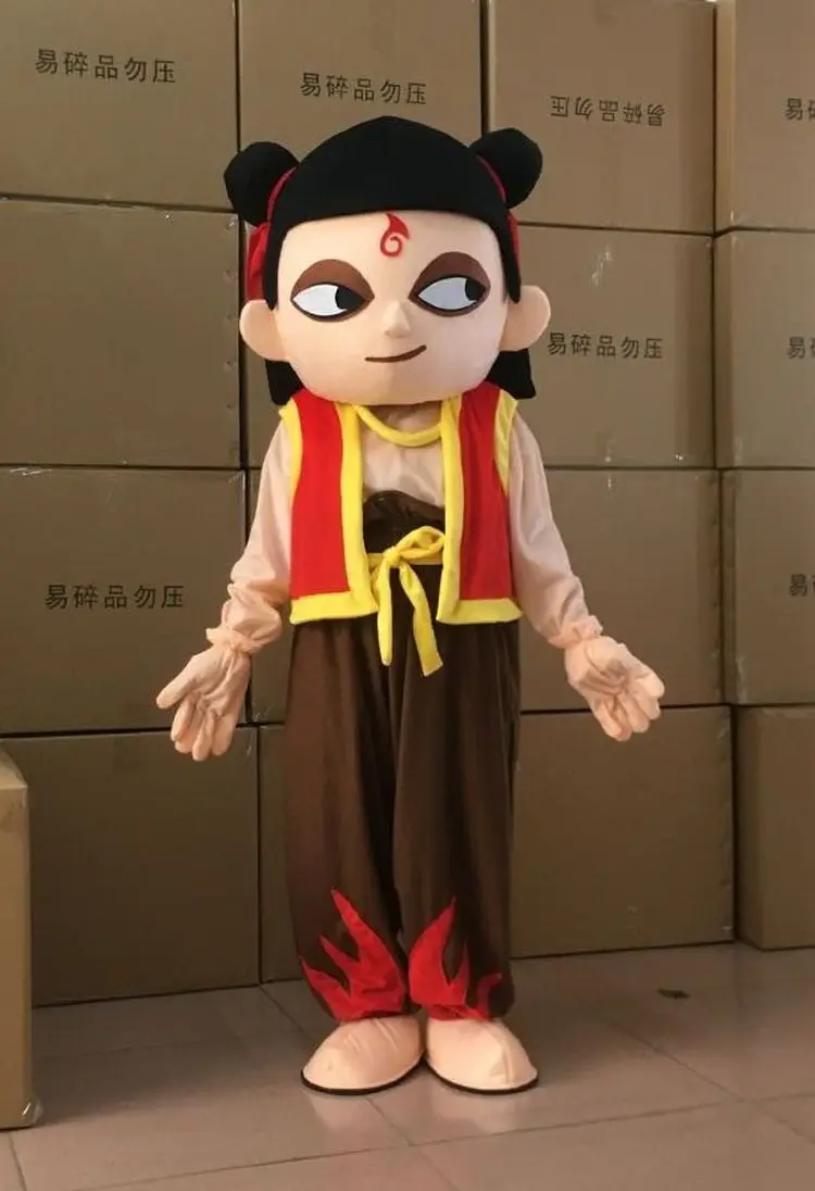 

Nezha Mascot Costume Suits Cosplay Party Game Dress Outfits Clothing Promotion Carnival Halloween Xmas Easter Adults Fursuit