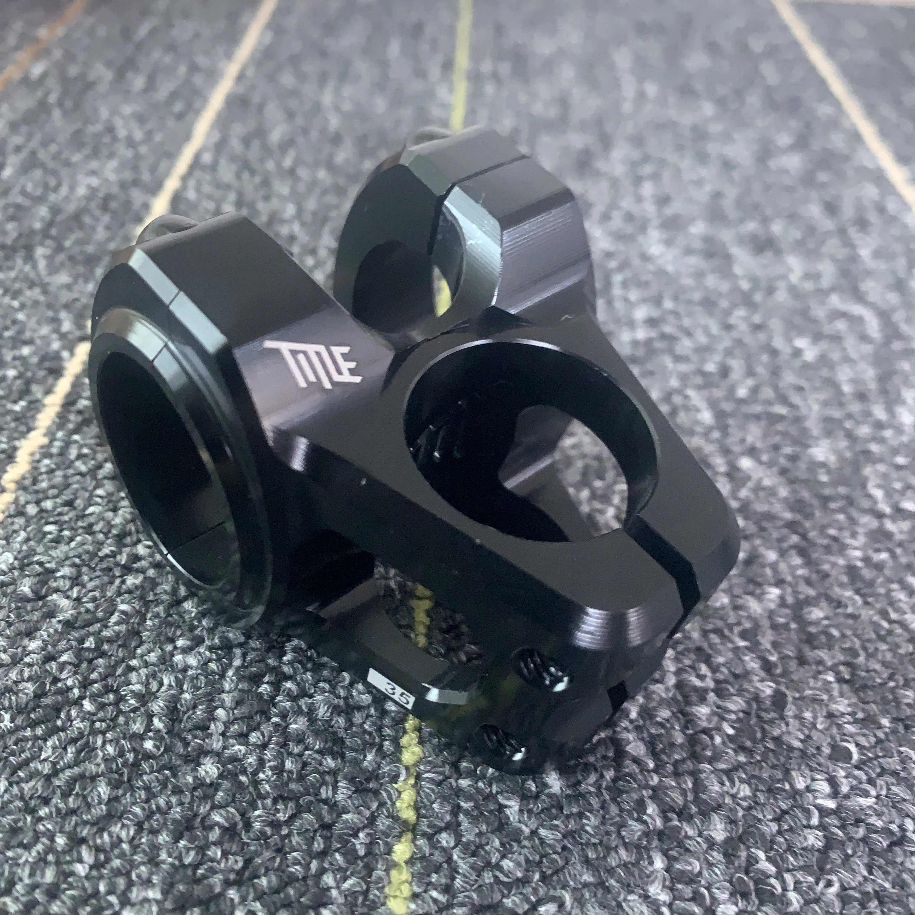 TITLE MTB ST1 Power Stem Fahrrad Bodenhang Lenkerpfosten 31,8 35 Kaliber ist für Straßenwagen in All-Terrain-Bergen geeignet