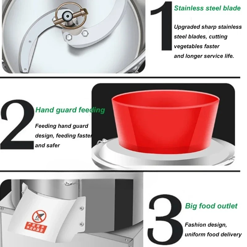 Cross-border Special Offers Special Offers Electric Vegetable Cutter Chicken Feeding Duck Feeding and Vegetable Chopping Machine