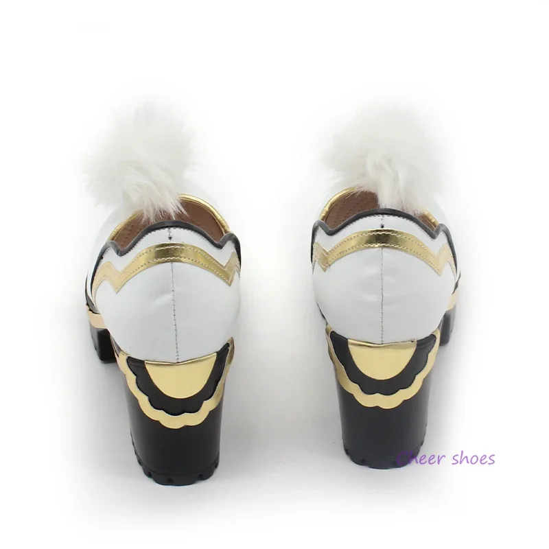 Anime Bronya Cosplay Shoes Comic Halloween Shoes Bronya Cosplay Costume Prop Honkai Impact 3rd Cosplay Boots for women