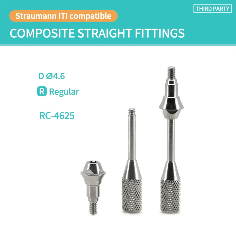 6set Fast Ship Dental Abutment – Straight Multi-Unit for Straumann, Titanium Full Arch, Direct-from-Factory Pricing