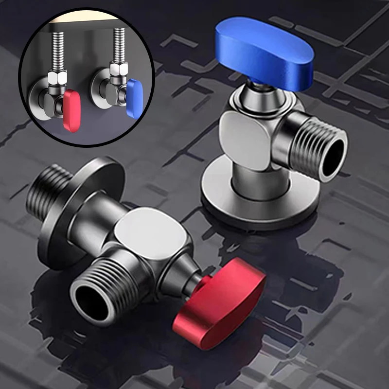 

Угловой клапан с большим расходом, холодная и горячая вода, газовый водонагреватель, специальный шаровой клапан, переключатель треугольного клапана