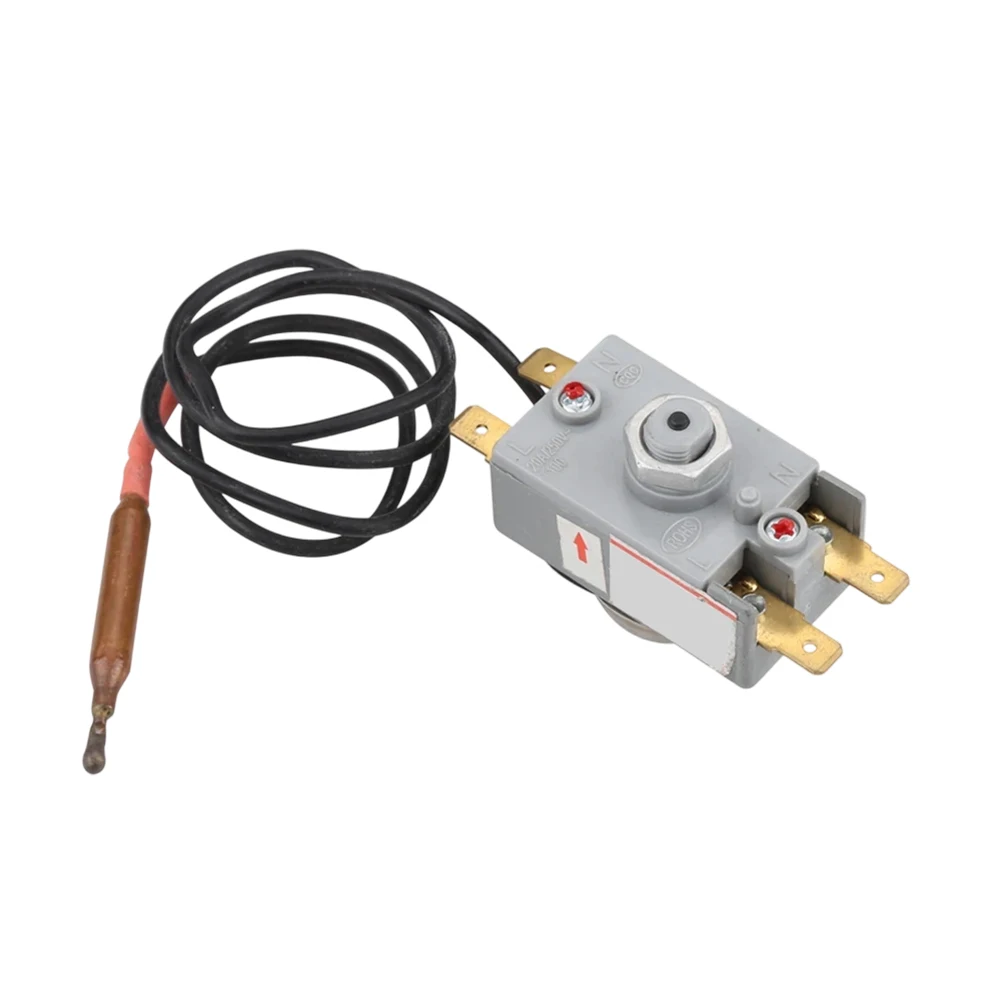 

1pc WQS93-12 Temperature Limiter With Four-Prong Probe For Water Heaters 20A Water Heating System Accessories