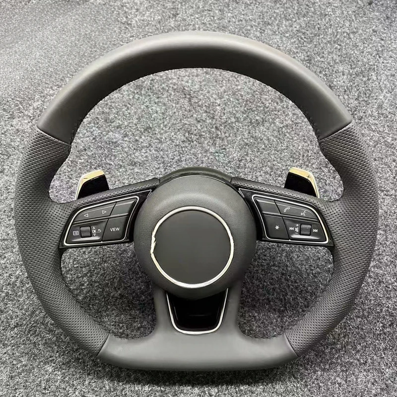 For BMW 3 4 5 6 8 Series G Chassis Modified Forged Carbon Fiber LED Racing Steering Wheel With Decorative Cover
