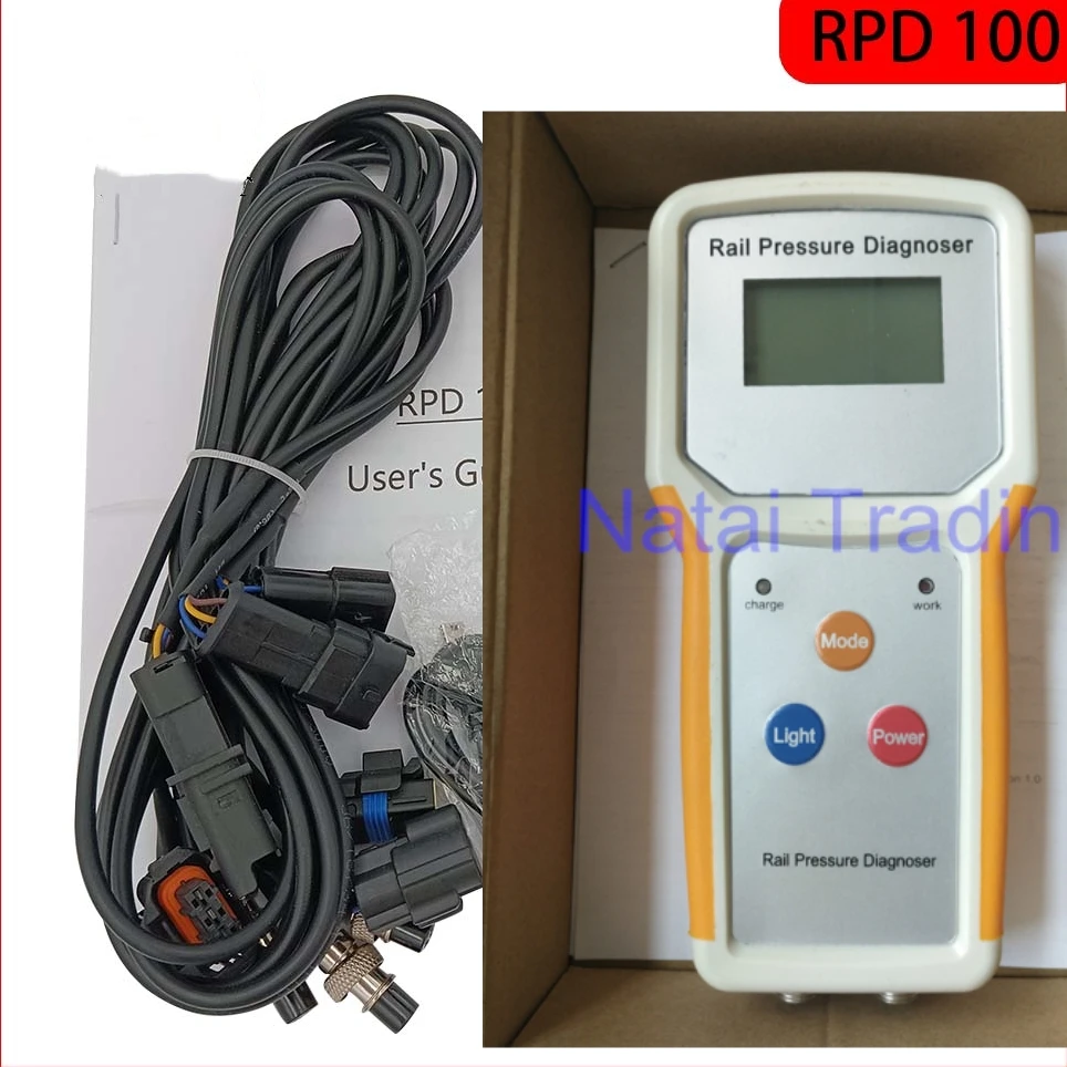 

RPD100 Diesel Common Rail Pressure Diagnoser Tester for Bosch Delphi Denso Sensor Pressure Sensor Tester Auto Repair Analyzer