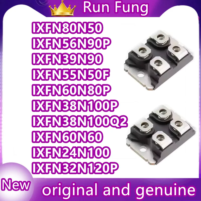 IXFN60N60 IXFN80N50 IXFN39N90 IXFN56N90P IXFN55N50F IXFN60N80P IXFN24N100 IXFN38N100P IXFN32N120P IXFN38N100Q2 MÓDULO en stock