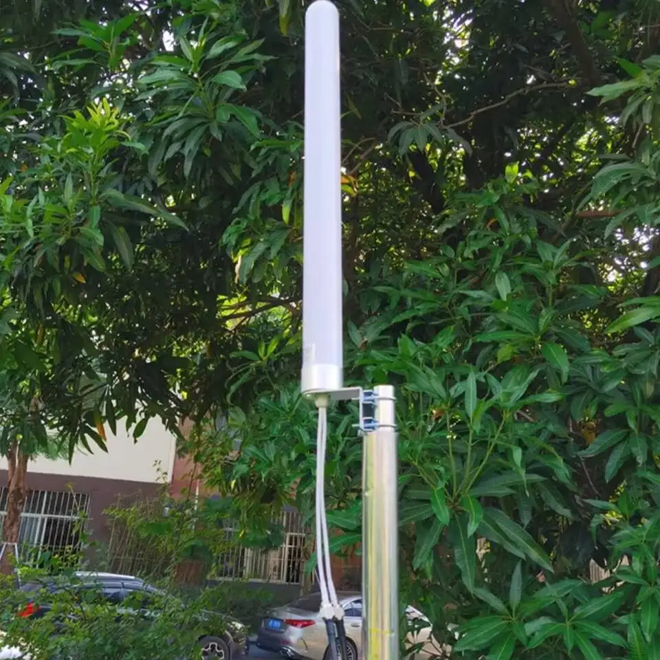 Dual Polarity MIMO Wifi Wide Band 3G 4G LTE 5G Antenna Modem Router Cell Booster Omni Outdoor 2X12dbi Gain For Verizon AT&T