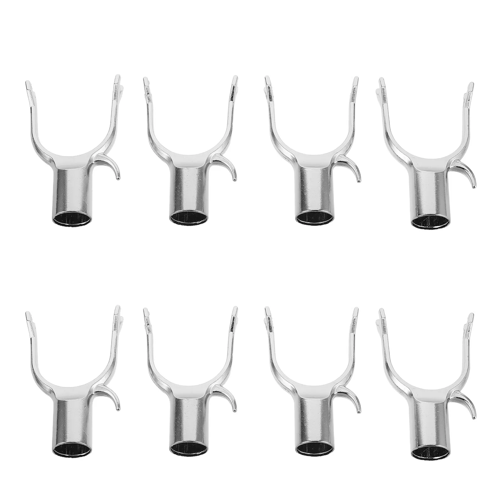 8Pcs U Shaped Garden Support Rods 9Cm Diameter Replacement Joints for Plant Stakes Heavy Duty Stable Support for Garden Use