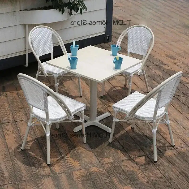 طاولات الطعام والأثاث في الهواء الطلق والكراسي مجموعة الكراسي كرسي الروطان في الهواء الطلق خارج الطاولة مجموعة القهوة كرسي الشاطئ كرسي بذراعين