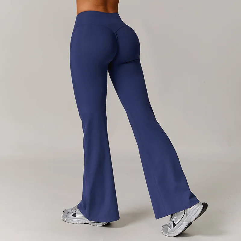 

Леггинсы для спортзала, женские брюки-клеш, брюки для йоги, сексуальные леггинсы с высокой талией, брюки, женская спортивная одежда, широкие брюки для фитнеса