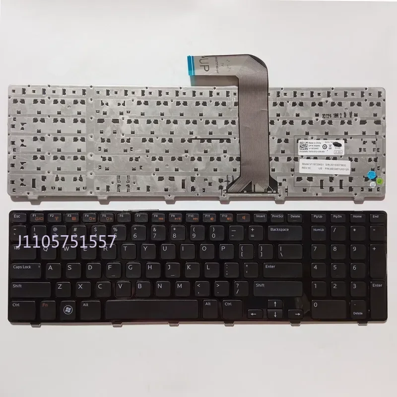 Keyboard for US RU DELL 17R N7110 XPS 17 L701X L702X 5720 7720 3750