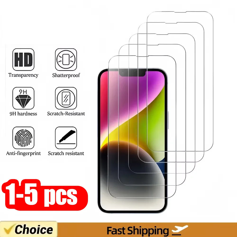 3-5Pcs HD Screen Protector For Samsung Galaxy S25 S24 Ultra S25 S24 Plus S23 S22 Temeperd Glass Film