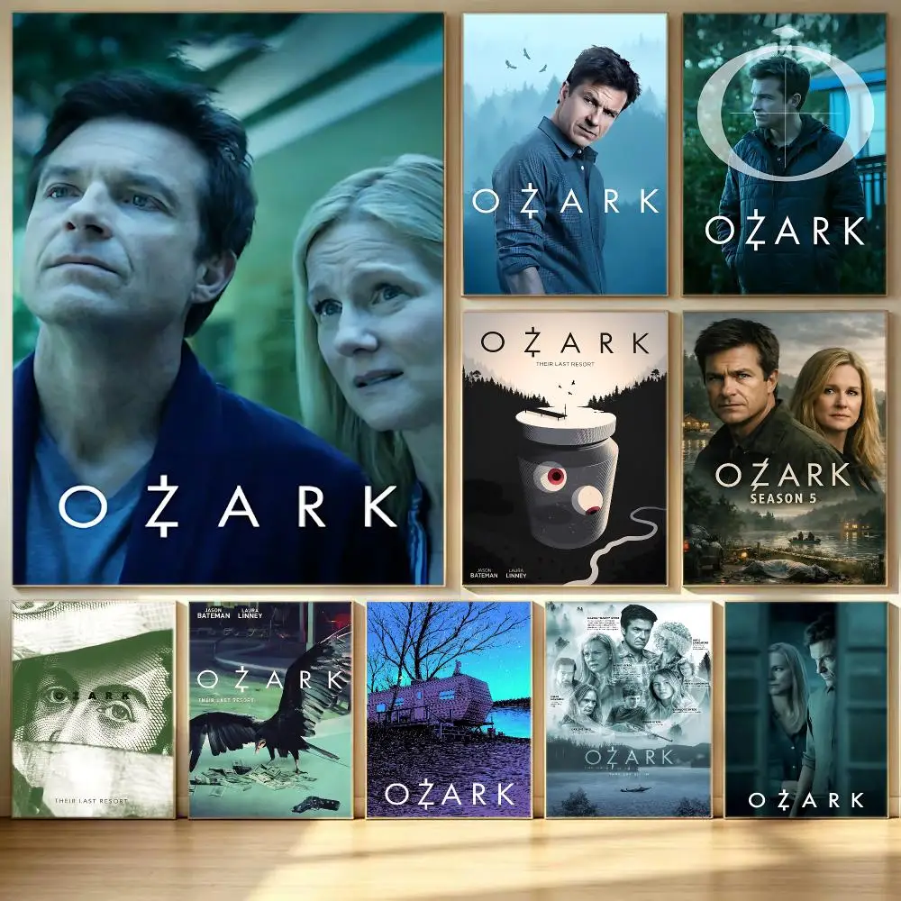 series Ozark Poster Poster HD  Printing Soothing and Cream Style Home Decor for the Living Room cafes Gift Giving