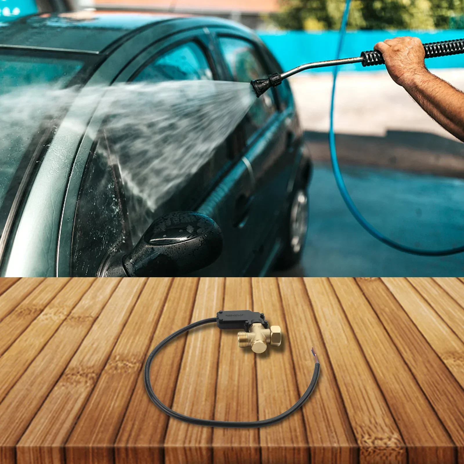 Automated Vehicle Cleaning Automatic Pressure Device Installation Accessory Sturdy Materials Construction For 55 58 Car Washers