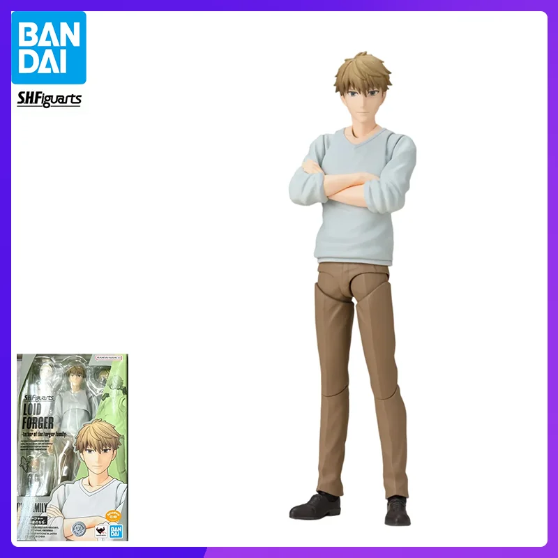 

In Stock Bandai S.H.Figuarts SPY×FAMILY LOID FORGER Original Genuine Anime Figure Model Toys Boy Action Figure Collection Doll