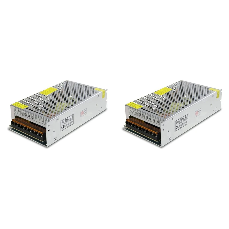 

2X DC 12V 20A 240W Трансформатор питания переключатель AC 110V / 220V на DC 12V 20amp импульсный адаптер конвертер светодиодный (20A)