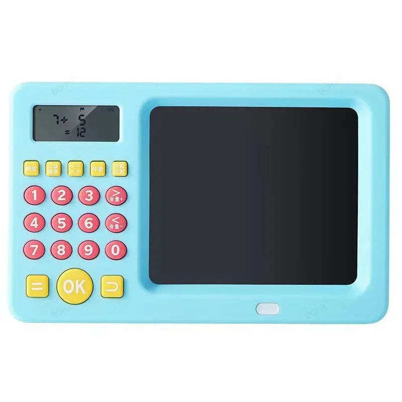 USB Kids Calculator Machine cyfrowe tablety rysunkowe arytmetyka dziecięca maszyna treningowa Test matematyczny GameToy