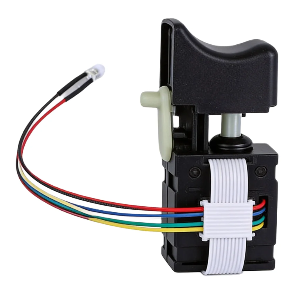 Trigger Switch Assembly with Light for Dayi For A3/2106 Cordless Electric Wrench and Compatible DC Powered Drill Systems