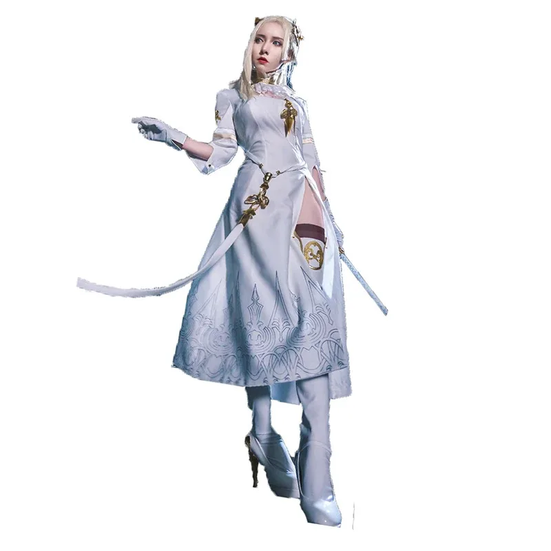 YoRHa Commander Cheongsam Cosplay Costume Cosplay Women Dress 110
