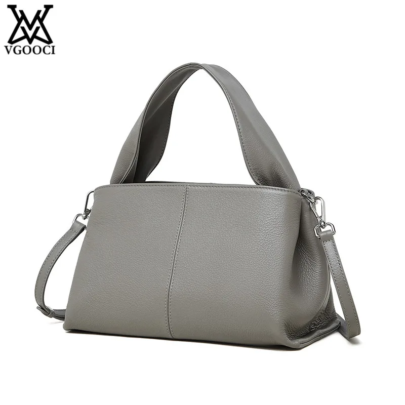 

VGOOCI Women's Genuine Leather Commuting Crossbody Bag New Fashion Trend Shoulder Bags Classic Elegant Handbag
