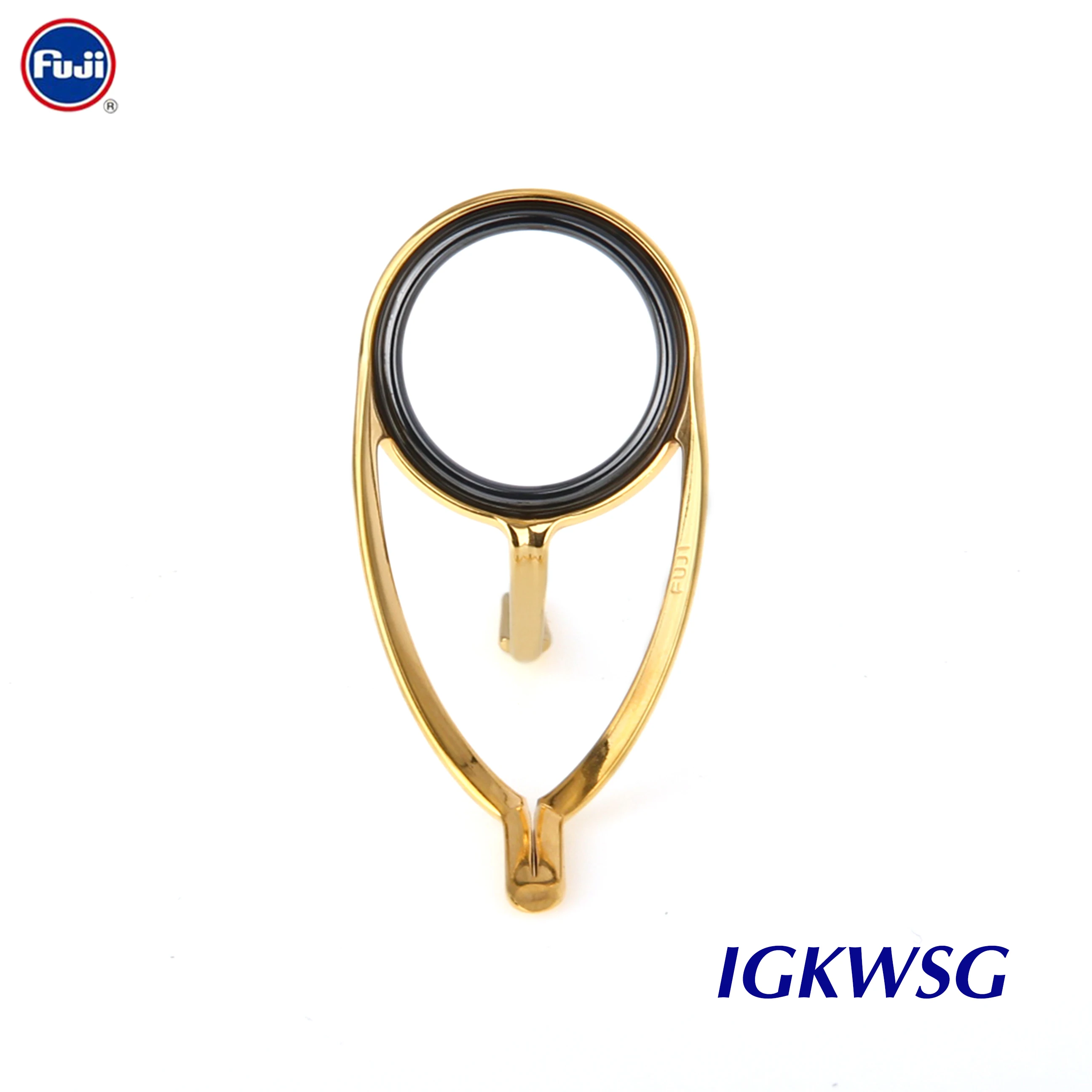 Original Fuji Guide IGKW Goldrahmen SIC Ringform Edelstahlrahmen 1 Stück zum Spinnen und Werfen von Angelrutenreparaturen