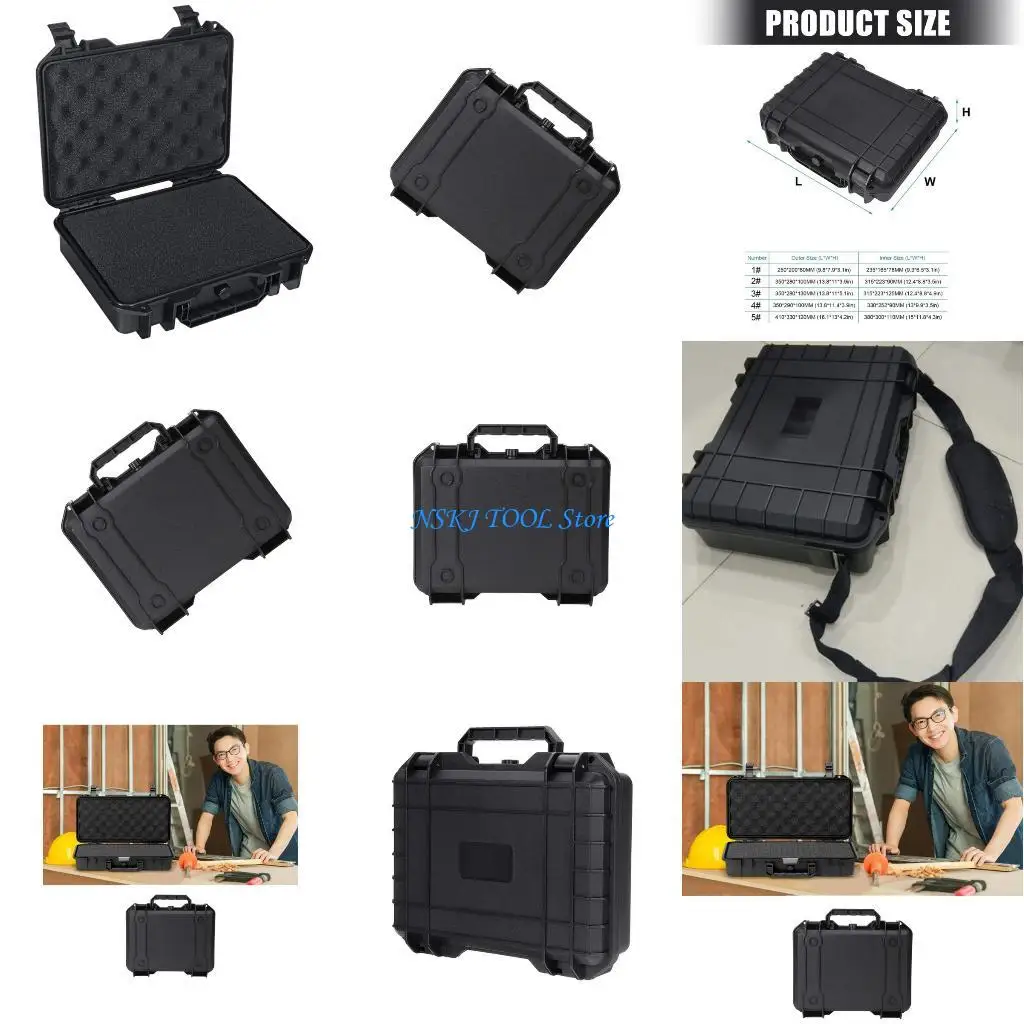 

L8RC High Strength Equipment Carrying Case Box With Humidity Control Technology Ergonomic Handle And Interior Customization