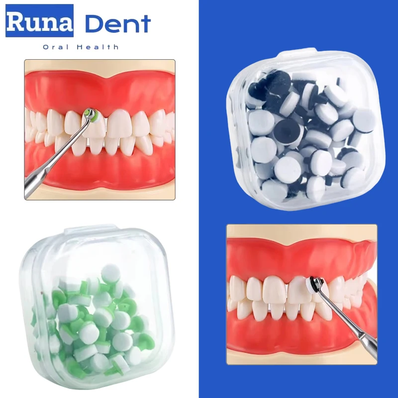 60pcs Dental Resin Veneer Foam Pads Composite Filling Molding Tool Dentistry Instruments Materials