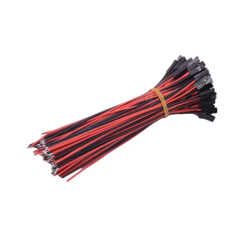 

22AWG 15cm 2P DuPont Wire 2.54mm Single-head Tin Thickened Connection Wiring Test Lead Custom-make Length And Plug