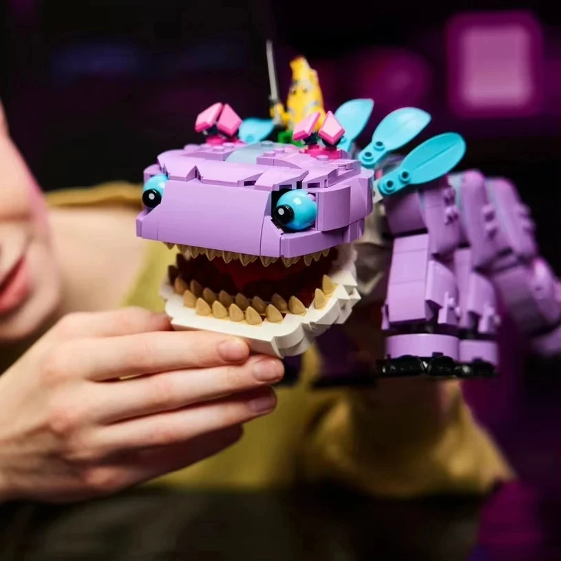 2025 novo 1084 pçs meninos e meninas crianças quebra-cabeça montagem blocos de construção tijolo brinquedos presente aniversário modelo